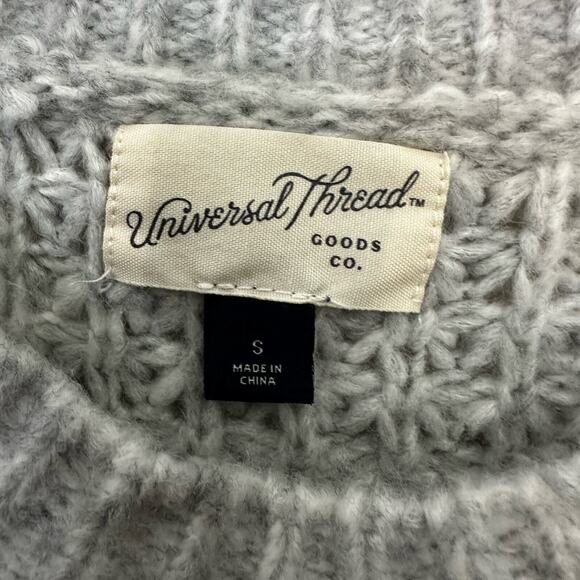 Universal Thread Color Block Pastel Sweater Size Small Balloon Sleeve Womens - Picture 2 of 4